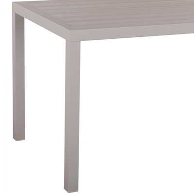 Tavolinë alumini 120×80 cm (HM5570.01), bardhë