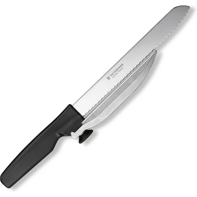 Thikë për prerje Victorinox DUX, me mbajtëse të plastikës, e zezë