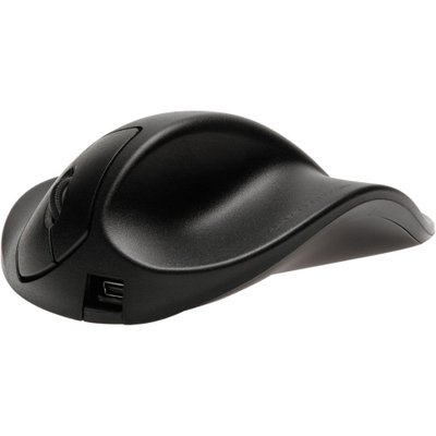 Ергономски глушец Hippus HandShoeMouse Large, без кабел, ласерски, црн