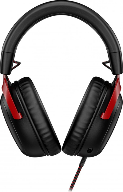 Kufje HyperX Cloud III (727A9AA), të zeza/ kuqe