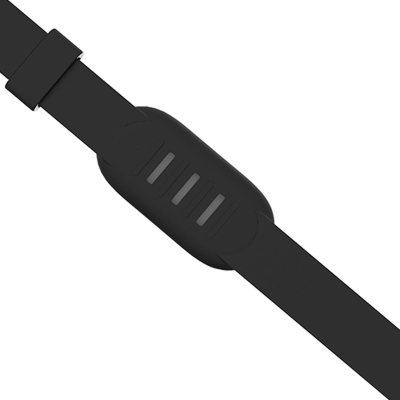 Rrip dore për kamerë SunnyLife Handle Mount Wrist Strap, për Insta360 GO 2, silikon, i zi