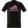 Bluzë për kalamaj adidas Badge of Sport Nature Jr HR8148, pambuk, e bardhë