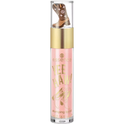 Vaj për buzë Essence Yee Haw! Plumping, 01 It's Me Howdy! Boots On, Carry On, 5 ml