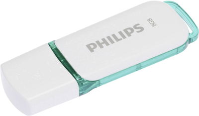USB Philips Snow Edition FM08FD70B/00, 8GB, USB 2.0, e bardhë