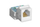 Gniazdo RJ12 kategorii 3 KEYSTONE biale 24x20x30 zlacze typu IDC-LSA DC/FA-356A-6