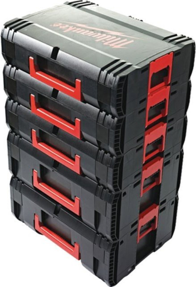 Kuti veglash Milwaukee HD Tool Box Size 3, mbyllje e shpejtë, për transport, e zezë
