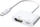 Adapter USB Joyroom S-H141, USB-C në HDMI, me port USB-C, i bardhë