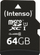 Kartë memorie Intenso Professional MicroSDXC, 64GB, Class 10 UHS I U1, me adapter