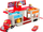 Сет за игра Disney Pixar Cars Color Changers Mobile Paint Shop Mack, со автомобилче Lightning McQueen, повеќебоен