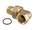 Fiting për gyp fleksibël TDM Brass, lidhje 1/2", bronz