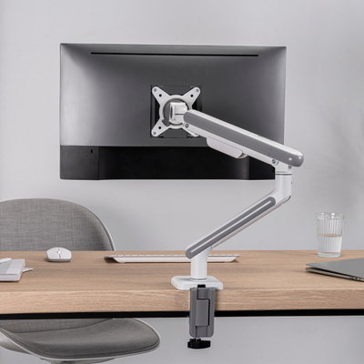 Држач за монитор Ergo Office ER-751, 17-32\", 9kg, бела/сребрена