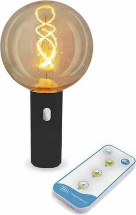 Llambë varëse LED Newgarden Edy G125, me bateri, IP54, e zezë