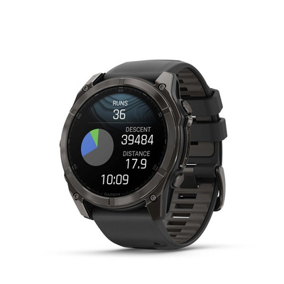 Ora sportive Garmin Fenix 8, 51mm, AMOLED Sapphire, e zezë