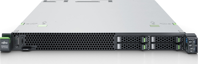 Server rack Fujitsu PRIMERGY RX1330 M6, 1U, për biznese, gri