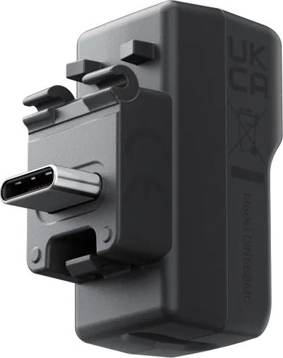 Adapter mikrofoni Insta360 X4, për kamera Insta360 X4, i zi