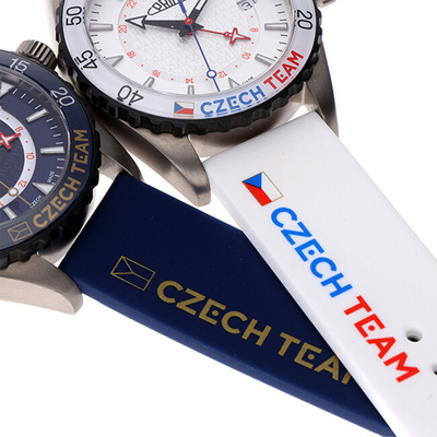 Set Prim Limited Edition Sport 64 GMT Tokio Czech – A W03P.13142.A, orë dore + rrip