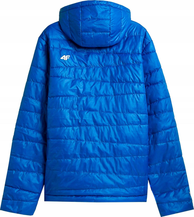 Xhakete dimri 4F H4Z21 KUMP005, Primaloft, me kapeç, blu kobalt