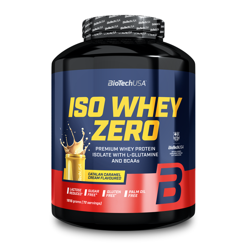 Iso Whey Zero Catalan Caramel Cream, 1816g