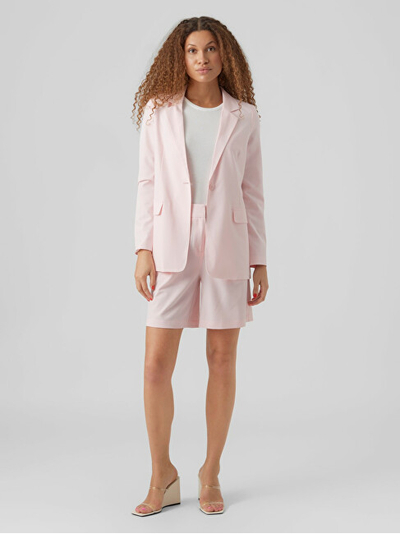 Sako VERO MODA VMZELDA Loose Fit, rozë