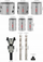 Set sharra rrethore Bosch Accessories 2608901550, PRO Multi Material, 22–64 mm, 1 copë