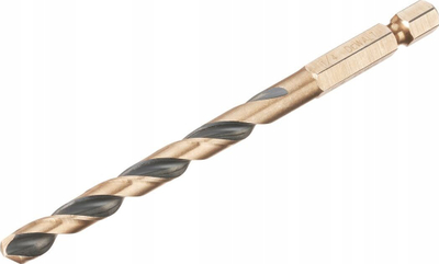 Bor metali DeWalt Black & Gold, 6.5mm, futi HEX 1/4", ngjyrë ari