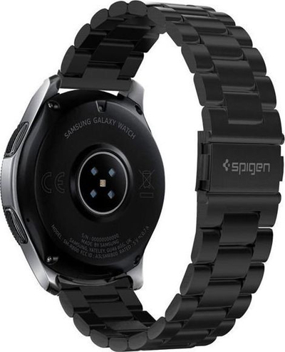 Rrip metalik Spigen Modern Fit për Samsung Gear S3, 46mm, i zi