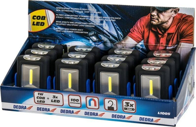 Elektrik dore Dedra FLASHLIGHT L1005_1, LED COB 1W, 100 lm, me bazë