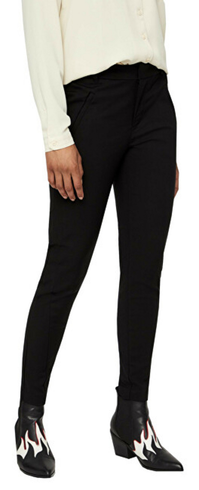 Pantallona Vero Moda VMVICTORIA 10180484 Black, S/30