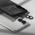 Заштита за рамка на камера Ringke Camera Frame Protector Galaxy S25 Edge, сет 2 парчиња, алуминиум и стакло, црна