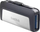 Disk SanDisk Ultra Dual Drive Pendrive, 64 GB, i hirtë
