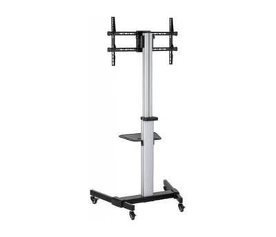 Мобилна подлошка за ТВ Art S-11-AL, 37-86\", 50kg, VESA 600x400, црно-сребрена