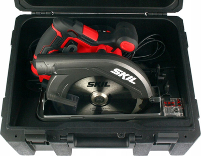 Sharrë rrethore Skil 5830GA, 1400W, thellësi prerjeje 66mm, me valixhe transporti