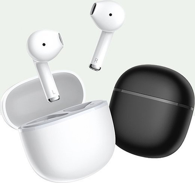 Kufje wireless QCY AilyBuds Lite, Bluetooth 5.3, ANC, të zeza