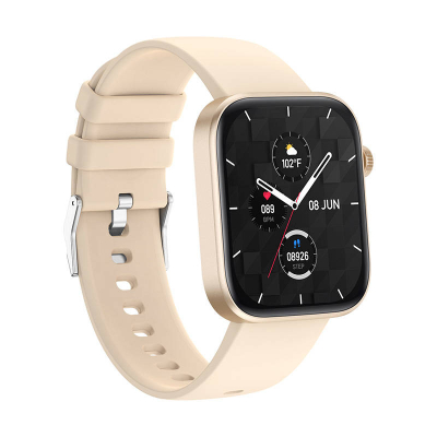 Smartwatch Colmi P71, ekran 1.9", IP68, gold rozë
