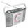 Radio CD player Soundmaster RCD1755SI, FM stereo, CD MP3, ngjyrë argjend