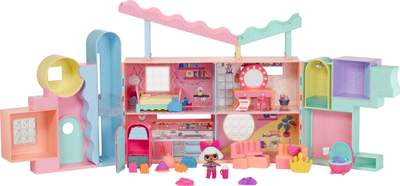 Set loje LOL Surprise Squish Sand Magic House me kukullën Diva, rërë për modelim, aksesorë surprizë, me shumë ngjyra