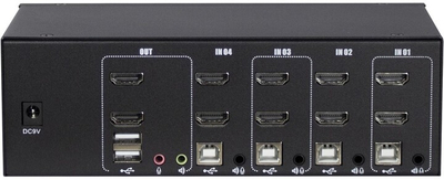 Switch INTER-TECH AS-42HA, 4-порти, HDMI