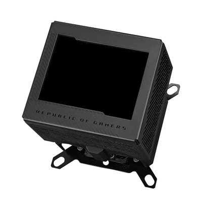 Water block CPU ASUS ROG RYUJIN III WB, LCD 3.5", me ventilator Axial-tech, i zi