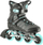 Rola inline Nils Extreme NA14217, rrota 84mm 82A, nr 43, gri me ngjyrë mint