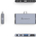 Hub USB C ADAM elements CASA Hub i4, 4 porta, HDMI 4K, gri hapësinor