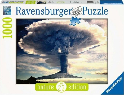 Puzzle Ravensburger Etna Volcano 170951, 1000 copa, për të rritur