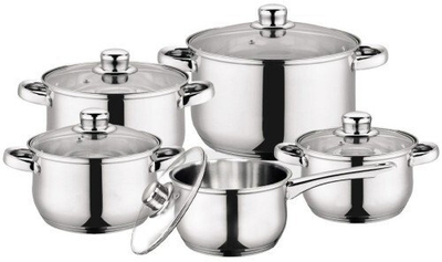 Set tenxheresh Maestro MR-2020-10, 10 pjesë, inoks, argjendtë
