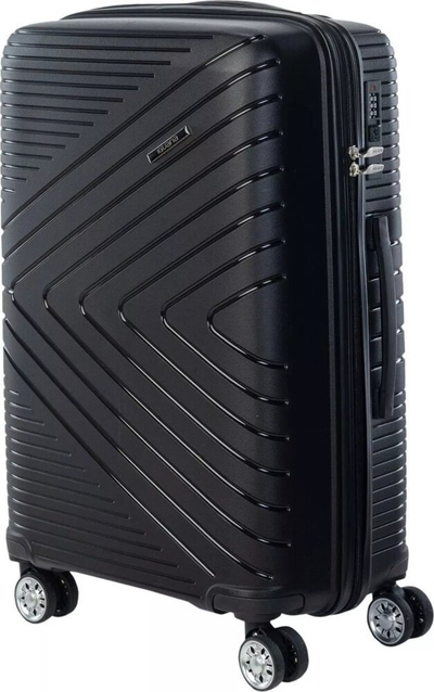 Valixhe e fortë Iguana Cantabria II, 63L, polipropilen, me kod TSA