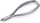 Prenare kutikulash Omi Pro-Line CB-102, 4mm, Box Joint, ngjyrë argjendi
