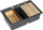 Lavaman dyshekash Marc 120 Workstation, granite GraniteQ, 76x50x23.5 cm, black copper