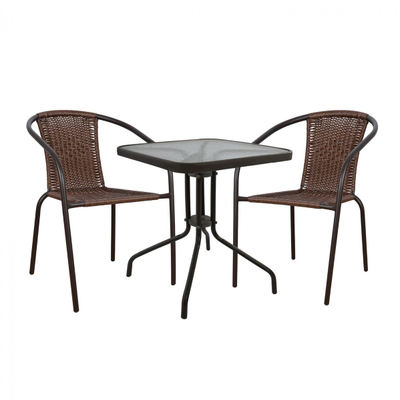 Set ngrënieje 3-pjesësh, Tavolinë + karrige (HM5179.02)