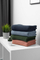 Batanije për bebe Sensillo Bamboo Cotton, 80x100 cm, blu navy