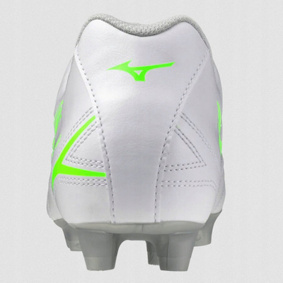 Këpucë futbolli për kalamaj Mizuno Monarcida Neo III Select Jr P1GB252537, për bar natyral, të bardha