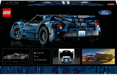 Set LEGO® Technic 42154 2022 Ford GT, 1,466 pjesë