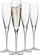 Set gotash shampanje Krosno Perla, 170 ml, 4 copa, transparente